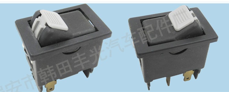 Factory direct sales, suitable for Scania push-button switch, car switch, lift plate switch with lock, 3-socket 290951 detail image 6