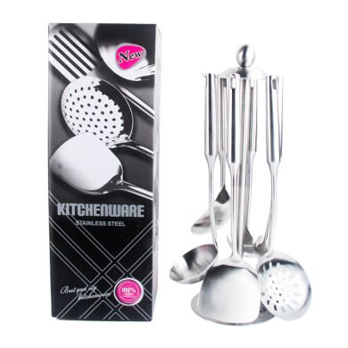 201 Household stainless steel German kitchenware sets, kitchenware sets, pot, spoon, spatula manufacturers wholesale Application Scenario