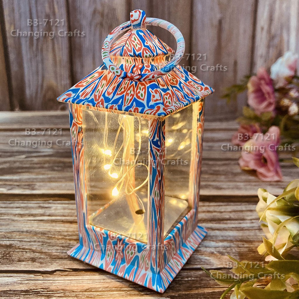 ramadan Douyin Wan Christmas Ghost Festival wish wind lantern decoration Night light stall wholesale small oil lamp detail image 3