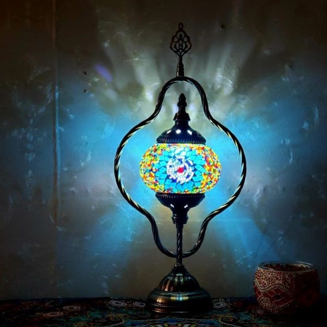 Moroccan lamp Diffuse coffee retro exotic bedside restaurant Hotel b&B Bar Turkish decorative lamp