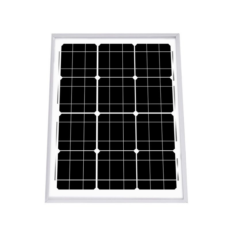 Factory direct sales of 30W18V monocrystalline and polycrystalline solar panels, solar panels, photovoltaic power generation glass laminated components Item Picture