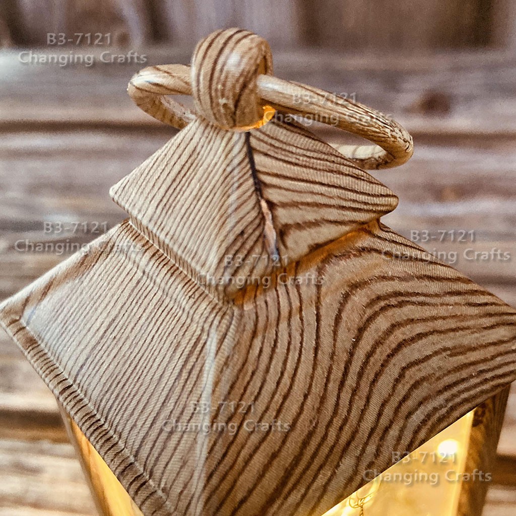 Cross-border wholesale of Christmas wind lights, LED electronic candles, table lamps, night lights, ramadan decorative desktop ornaments detail image 5