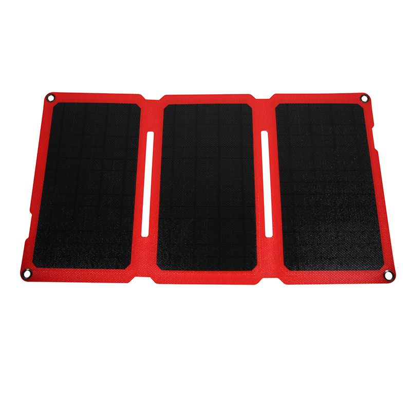 24W5V Folding Solar panel ETFE Solar Charger Integrated laminated solar folding pack