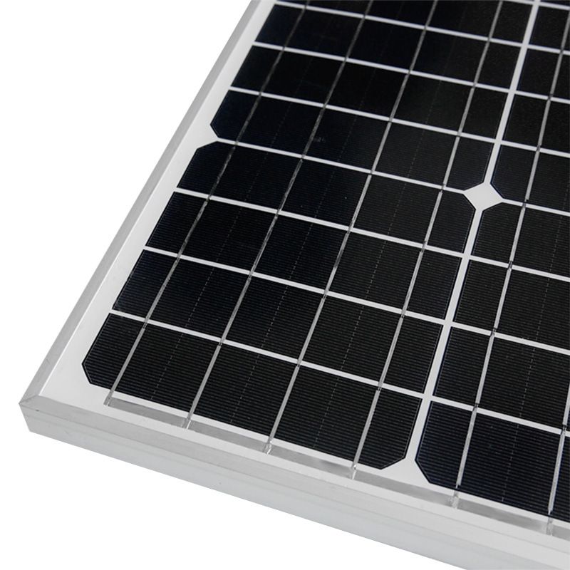 Factory direct sales of 40W18V monocrystalline and polycrystalline solar panels, solar panels, photovoltaic power generation glass laminated components details Picture
