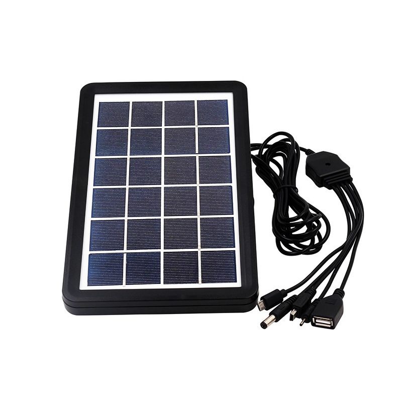 Factory direct sales of 3W6V polycrystalline solar panels, photovoltaic power generation glass laminated modules, and solar monitors Specification image
