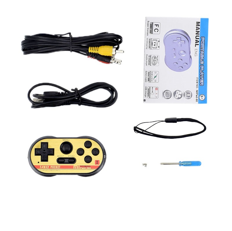 ثمانية ألعاب فيديو من طراز Mini TV كلاسيكية من طراز MiPADD90 detail image 8