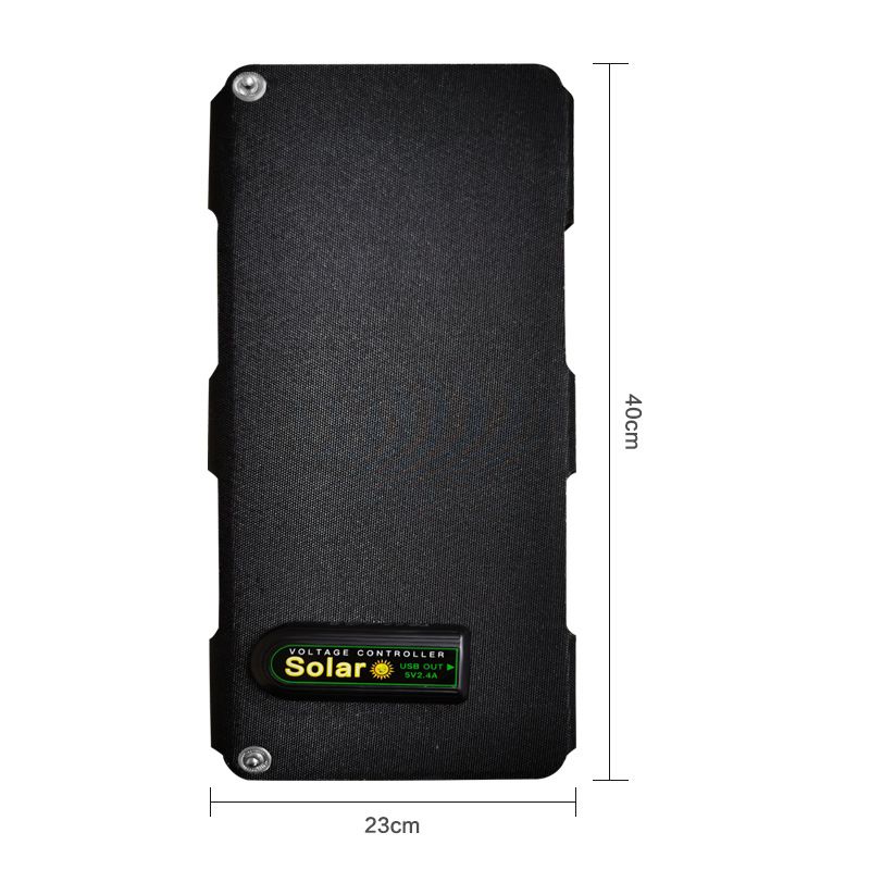 10W single crystal ETFE integrated laminated solar folding bag, 5V2A waterproof mobile phone charging Application Scenario