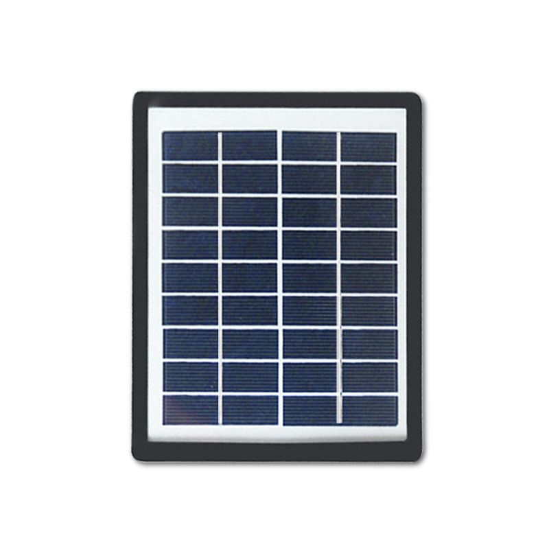 Factory direct sales of 1W - 5V polycrystalline solar panels, glass laminated solar panels, photovoltaic power generation mobile power supplies Item Picture