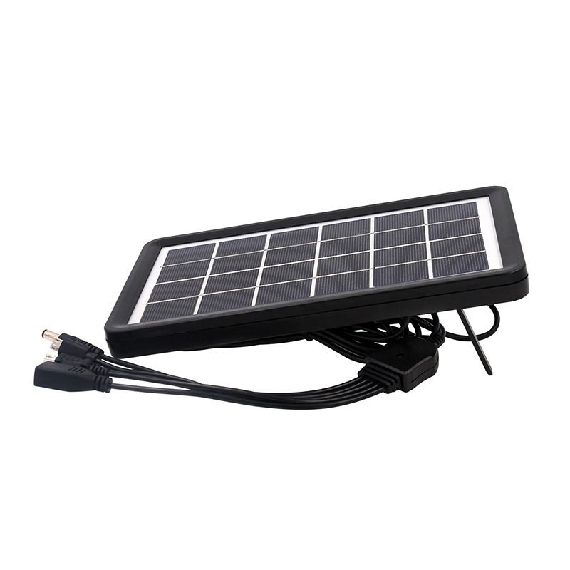 Factory direct sales of 3W6V polycrystalline solar panels, photovoltaic power generation glass laminated modules, and solar monitors details Picture