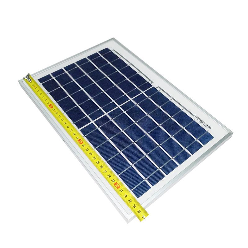 Factory direct sales of 8W15V monocrystalline and polycrystalline solar panels, solar panels, photovoltaic power generation glass laminated components Item Picture