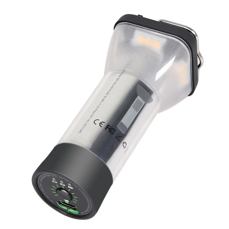 Multi-functional zoom flashlight LED outdoor charging camping is selling well on Amazon
