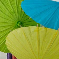德祯    20CM日式小纸伞  素色纸伞  手工绘画纸伞