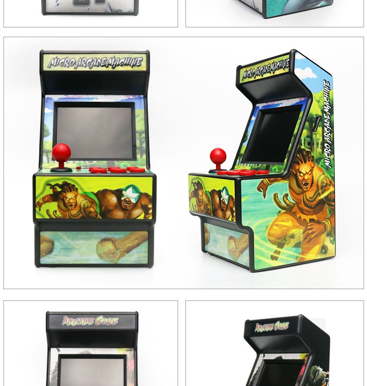 迷你街机复古儿童游戏机经典怀旧掌上游戏机156游戏16BIT街霸详情图9