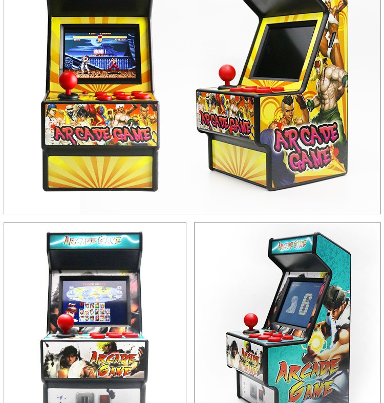 迷你街机复古儿童游戏机经典怀旧掌上游戏机156游戏16BIT街霸详情图8