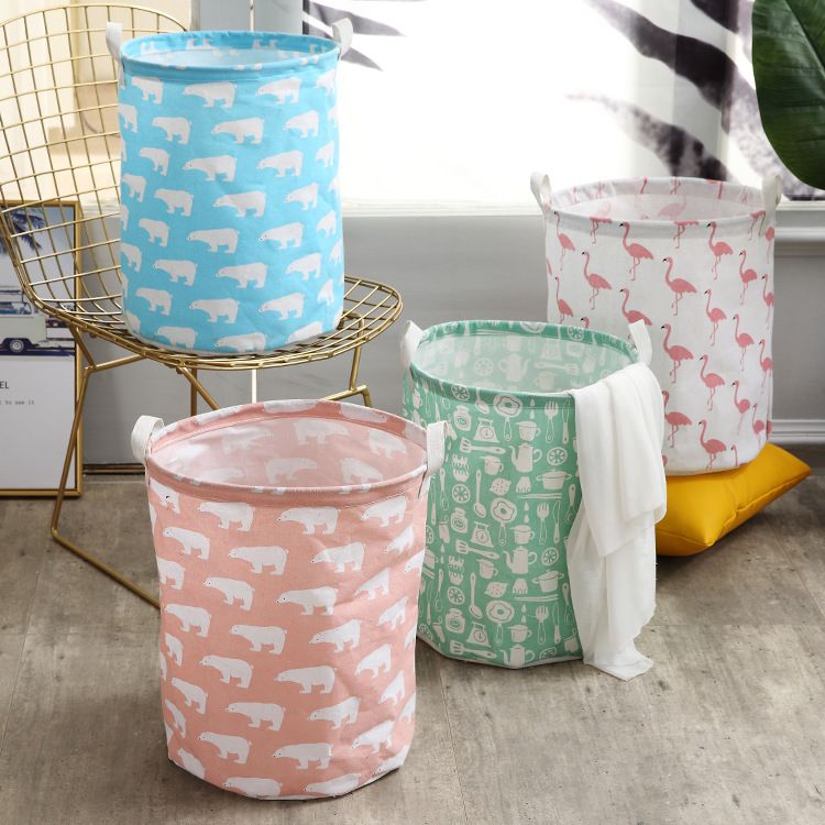 Nordic Style Storage Box Dirty Clothes Basket Storage Bucket Cotton And Linen Storage Basket Storage Bucket Quantity Large Price Please Consult Customer Service