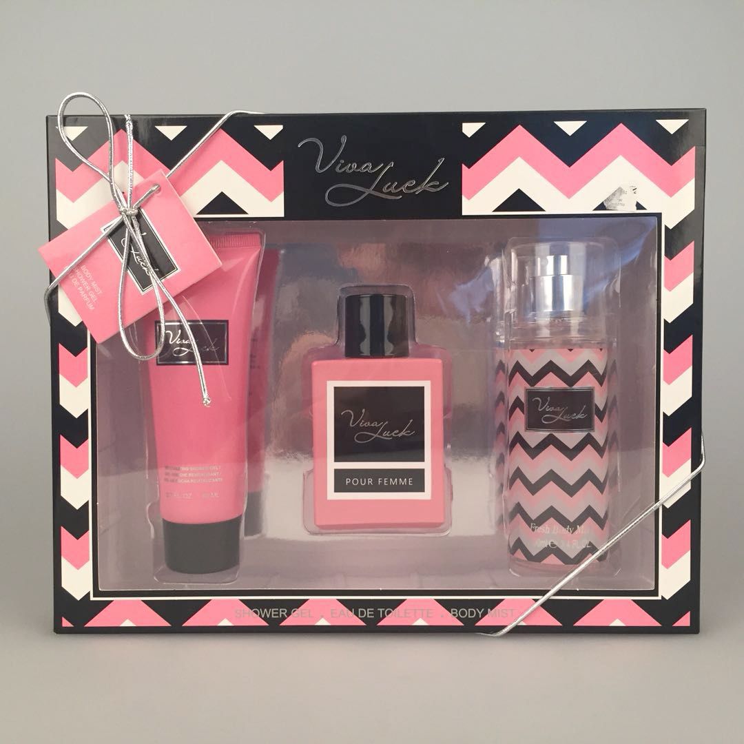 Three sets of perfume for ladies