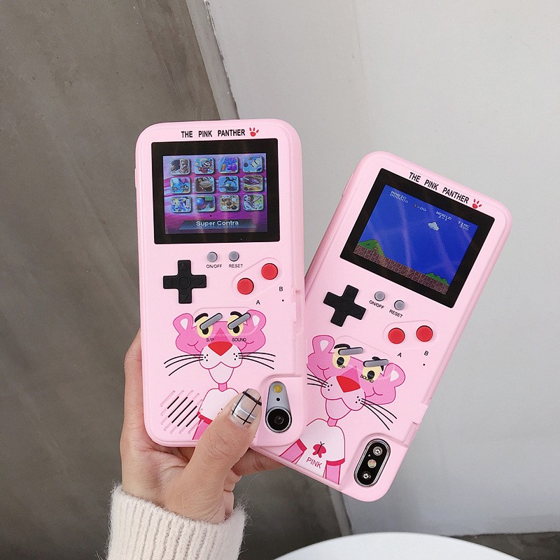 彩屏游戏机适用苹果x手机壳潮牌iPhone7plus减压6 xr套xs max抖音详情图9