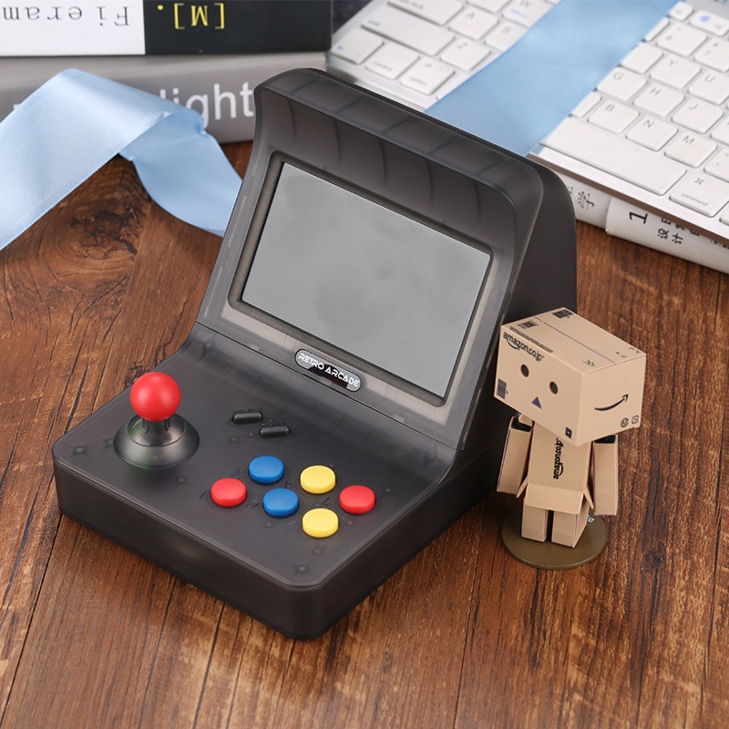 双人迷你街机retro arcade摇杆街机游戏机gba怀旧mini街机掌机FC详情图5