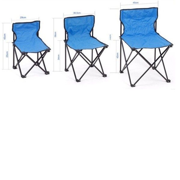 便携式折叠椅 钓鱼椅 沙滩椅 四脚凳钓鱼凳 小号   量大价格请咨询客服产品图