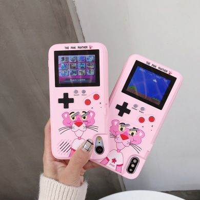 彩屏游戏机适用苹果x手机壳潮牌iPhone7plus减压6 xr套xs max抖音产品图