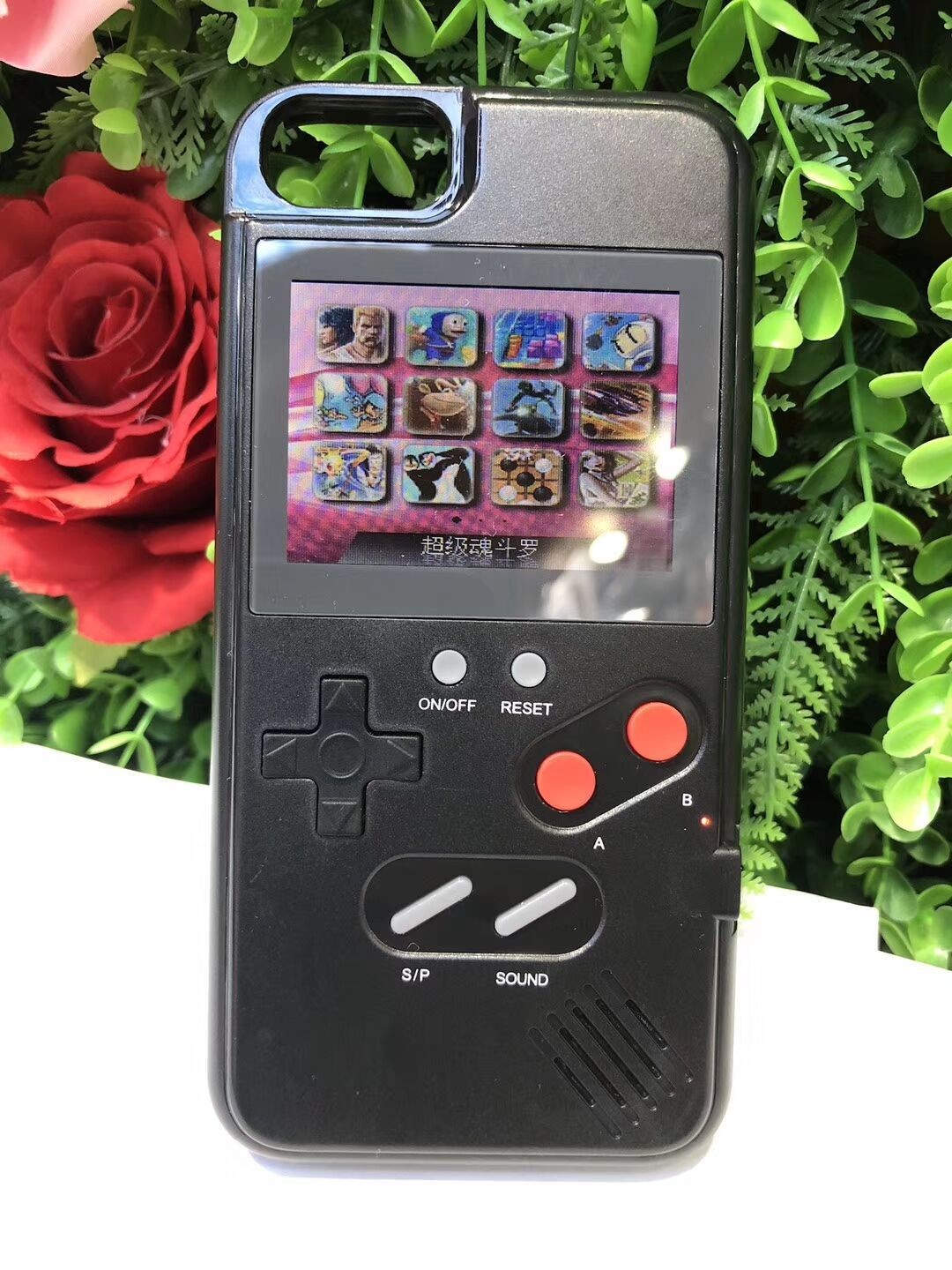 彩屏游戏机适用苹果x手机壳潮牌iPhone7plus减压6 xr套xs max抖音详情图14