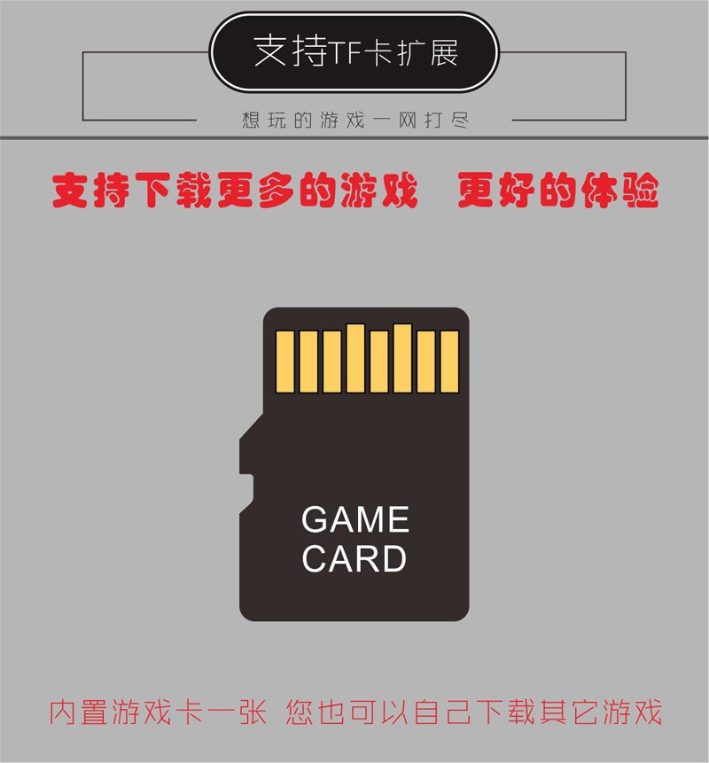 32BIT经典电视游戏机SNES高清家用游戏机内置12款游戏支持TF卡详情图5