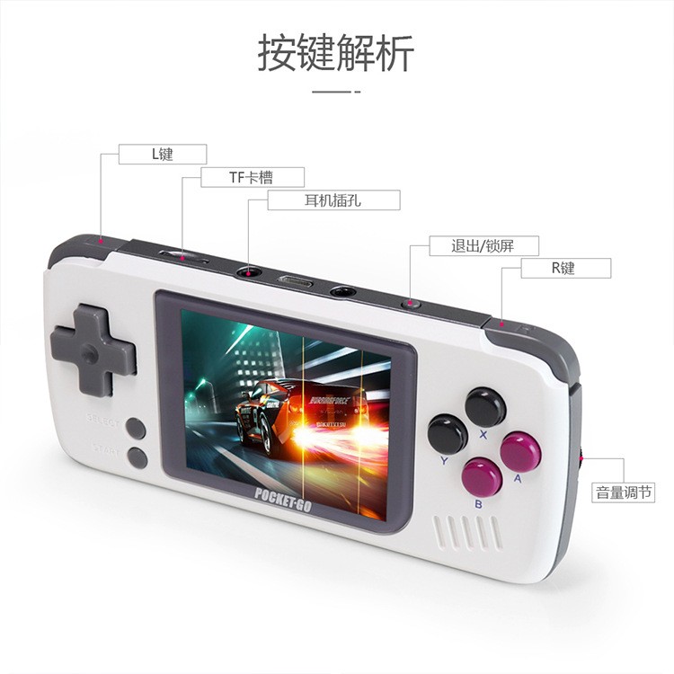 retrogame开源掌机pocketgo便携游戏机现货miyoo海外版详情图3