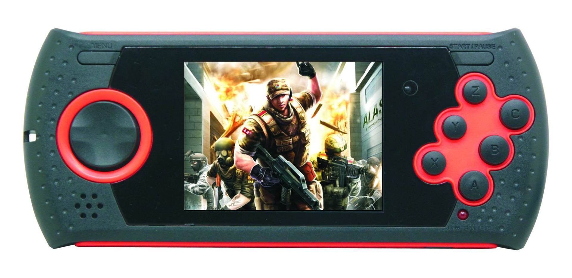 电商爆款升级版模拟器高清MD16儿童插卡掌上游戏机支持世嘉任天堂详情图6