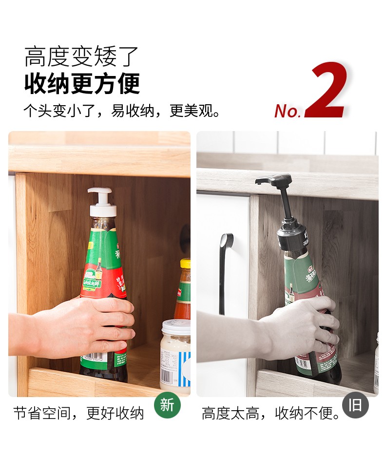 蚝油瓶压嘴家用耗油专用挤压器按压嘴泵头厨房挤蚝油神器海天通用详情图5