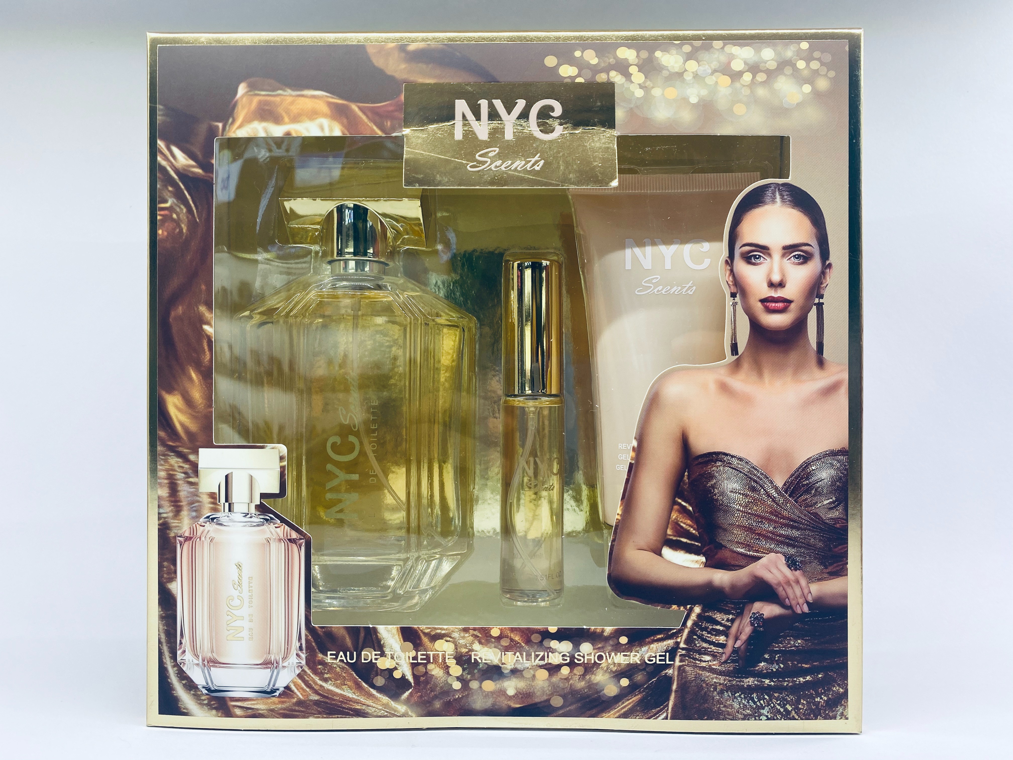 女士香水套装清新持久淡香少女精致礼盒装香水三件套详情图7