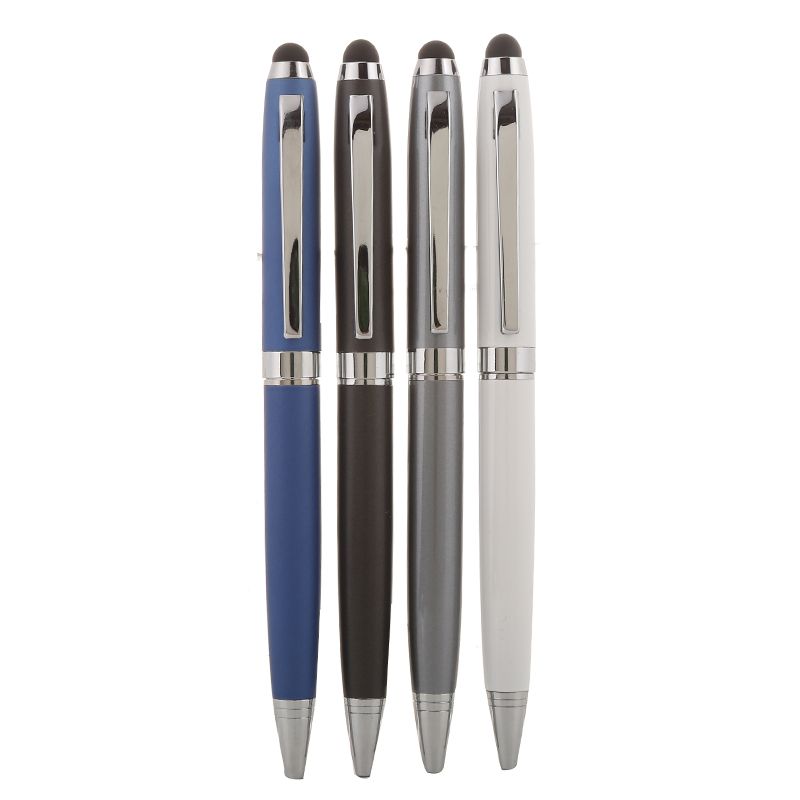 Business office touch screen metal ballpoint pen