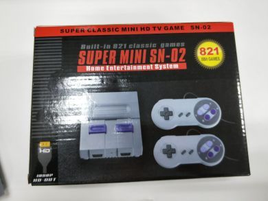 The new HD SUPER MINI SNES 8-bit console features 821 SFC consoles