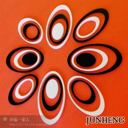 Three-dimensional stickers for children's bedrooms, living rooms, sofas, TV backgrounds, dining room walls and decorative paintings
