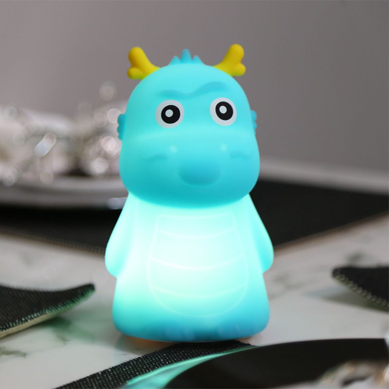 USB rechargeable LED silicone night lamp creative dream lamp bedroom lamp clap lamp