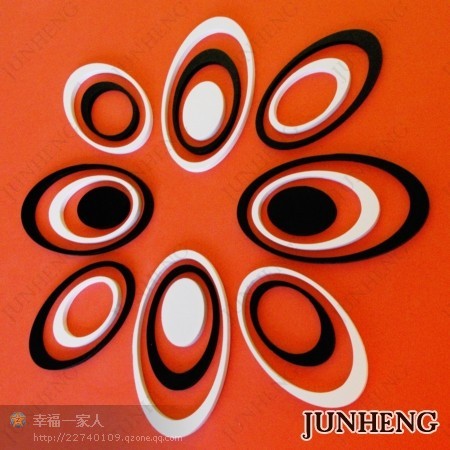 Three-dimensional stickers for children's bedrooms, living rooms, sofas, TV backgrounds, dining room walls and decorative paintings detail image 1