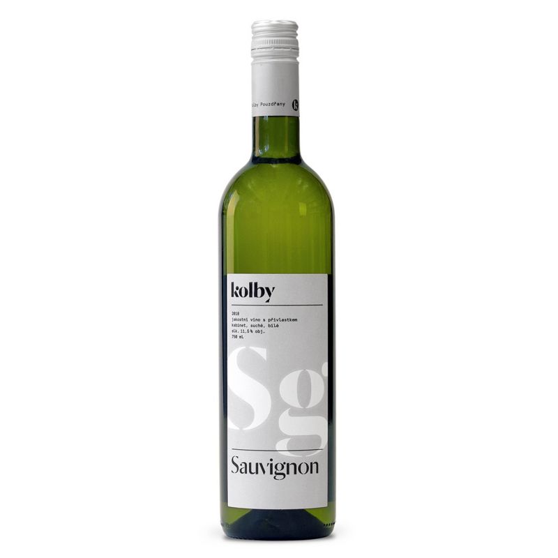 捷克白葡萄酒Kolby Sauvignon Dry 2018