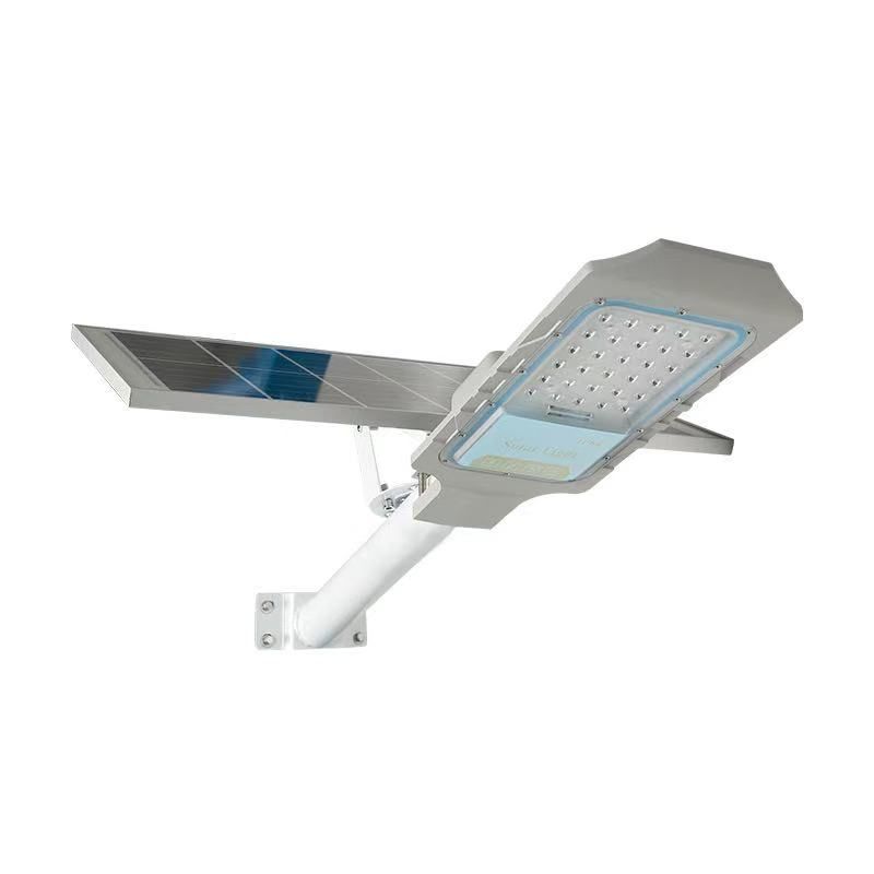 LED路灯太阳能分体LED太阳能路灯IP65防水LED庭院灯光控感应 图