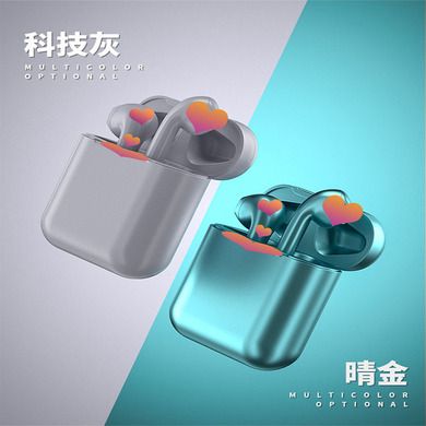 爆款马卡龙INPODS12 金属色HIFI立体运动多彩tws i12无线蓝牙耳机细节图