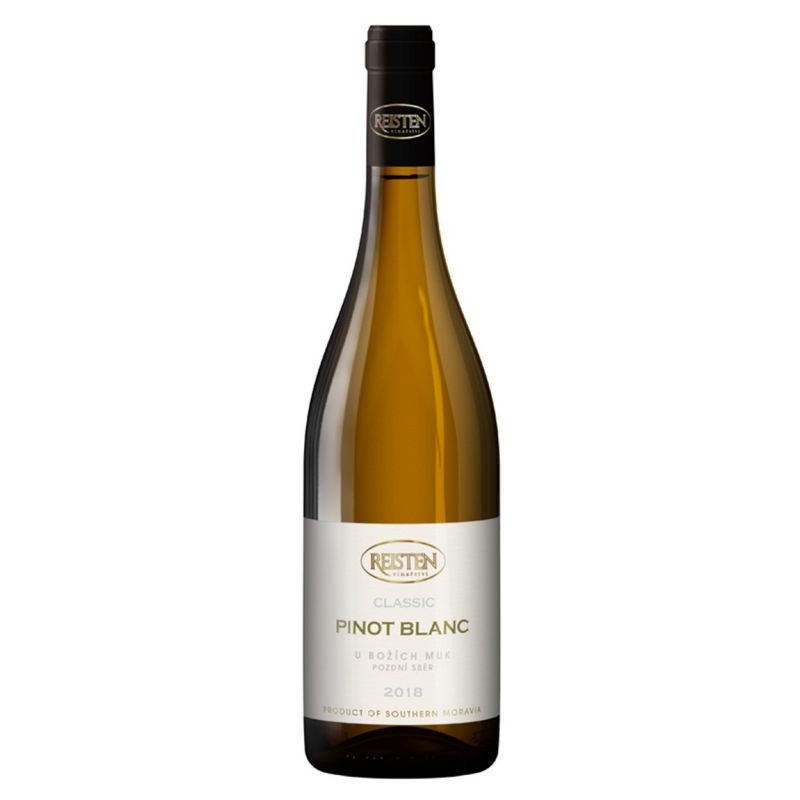捷克白葡萄酒REISTEN Pinot Blanc Dry 2018