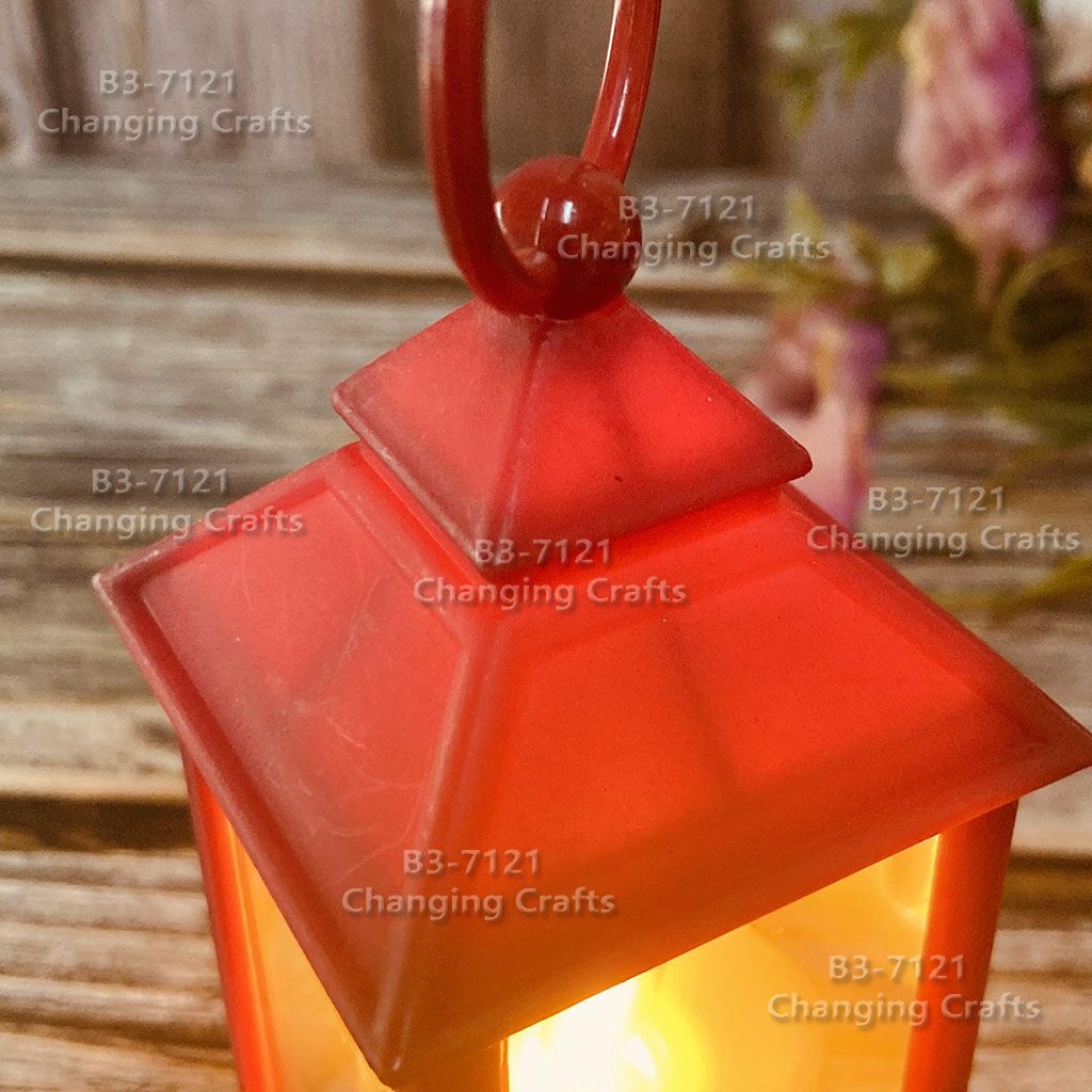 Ramadan USB, Christmas Ghost Festival style lantern hanging piece, LED antique candlestick, electronic small horse lantern, oil lamp Specification image