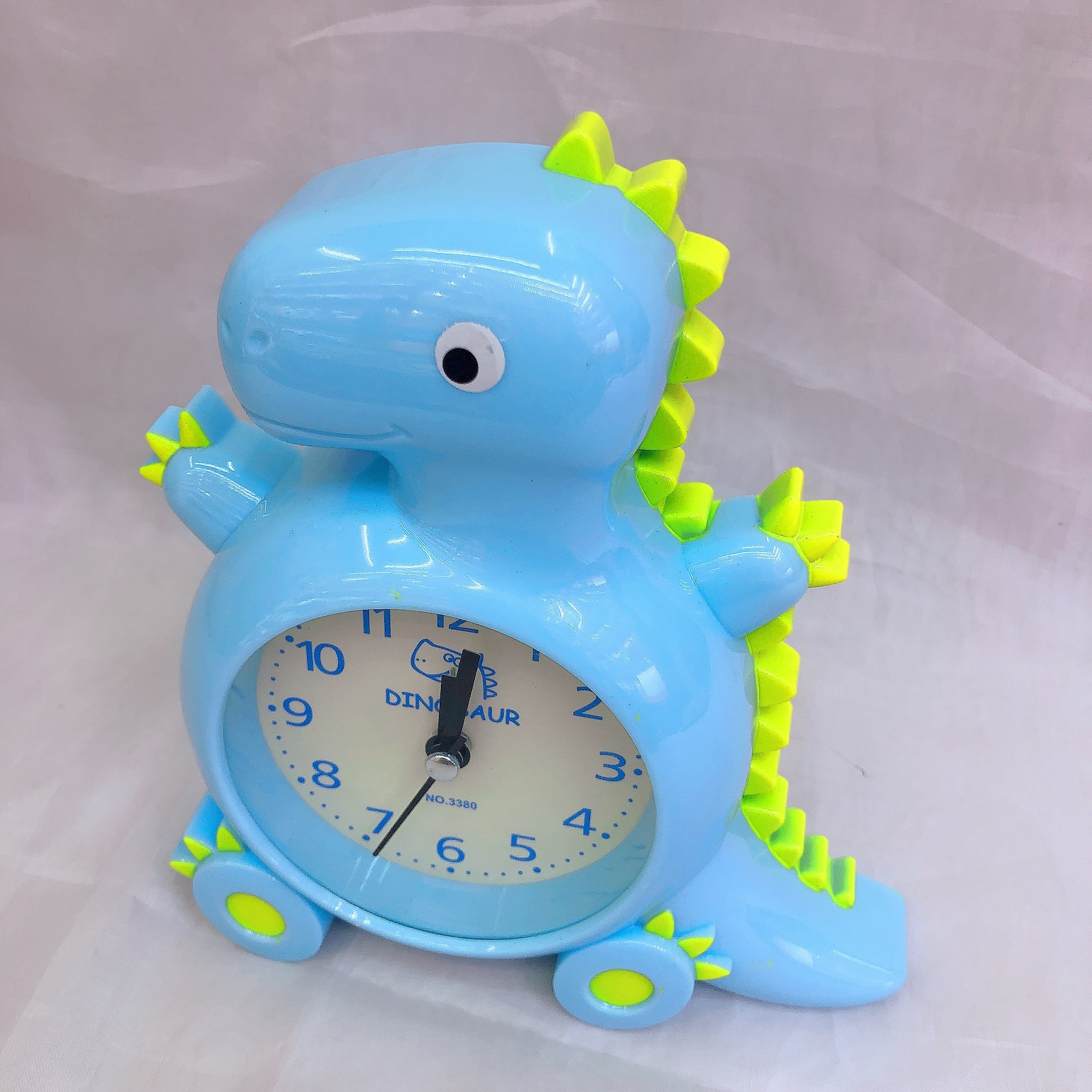 Lindo reloj despertador de dibujos animados creativo niños estudiantes moda regalo estudio reloj de péndulo detail image 2