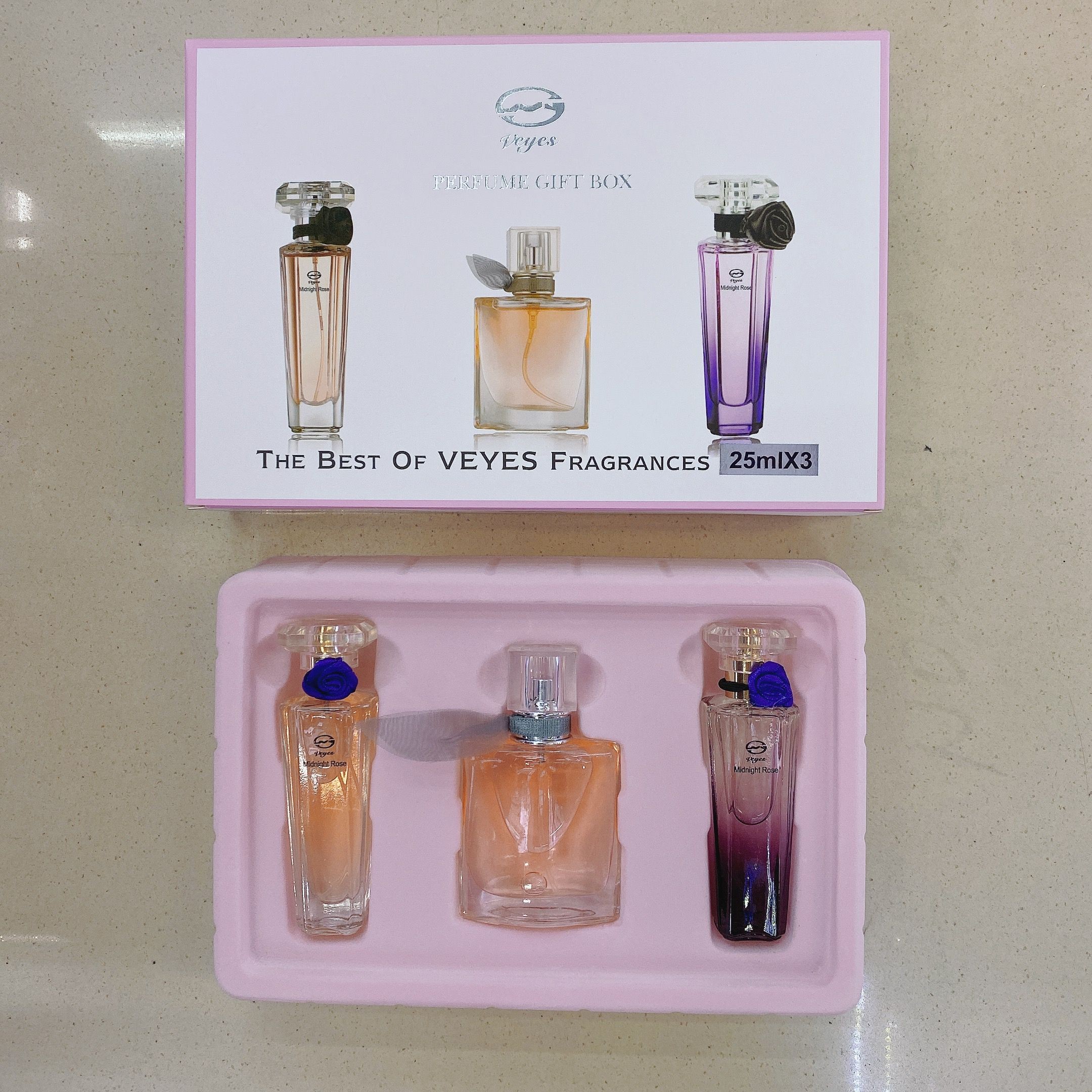 Ladies' perfume: Long-lasting, fresh, light floral and fruity notes. Exquisite gift box packaging detail image 2