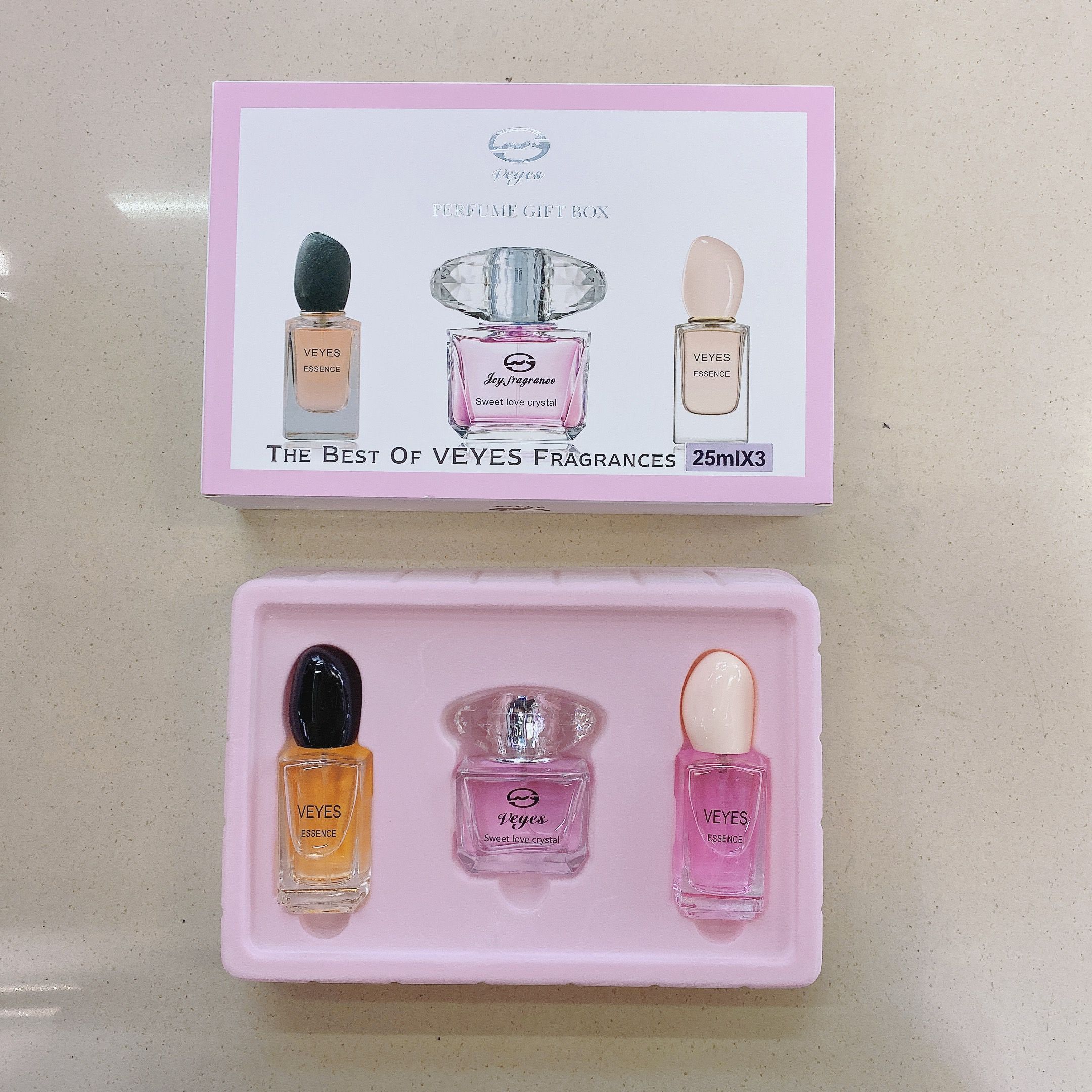 Ladies perfume lasting fresh light fragrance fragrance fragrance fragrance exquisite gift box package