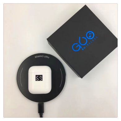 新款带光感G60带显示屏蓝牙耳机开盖弹窗带无线充电TWS厂家直销