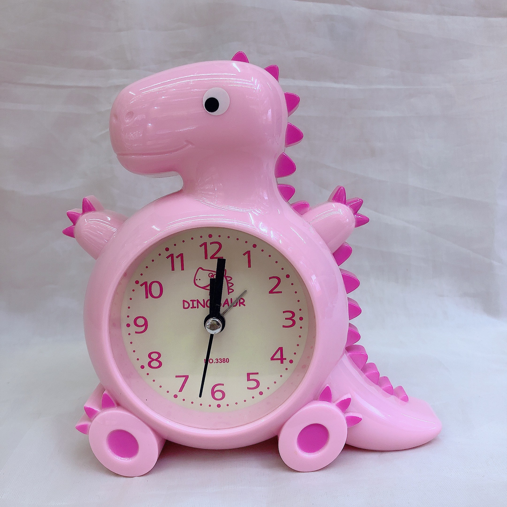 Lindo reloj despertador de dibujos animados creativo niños estudiantes moda regalo estudio reloj de péndulo detail image 7
