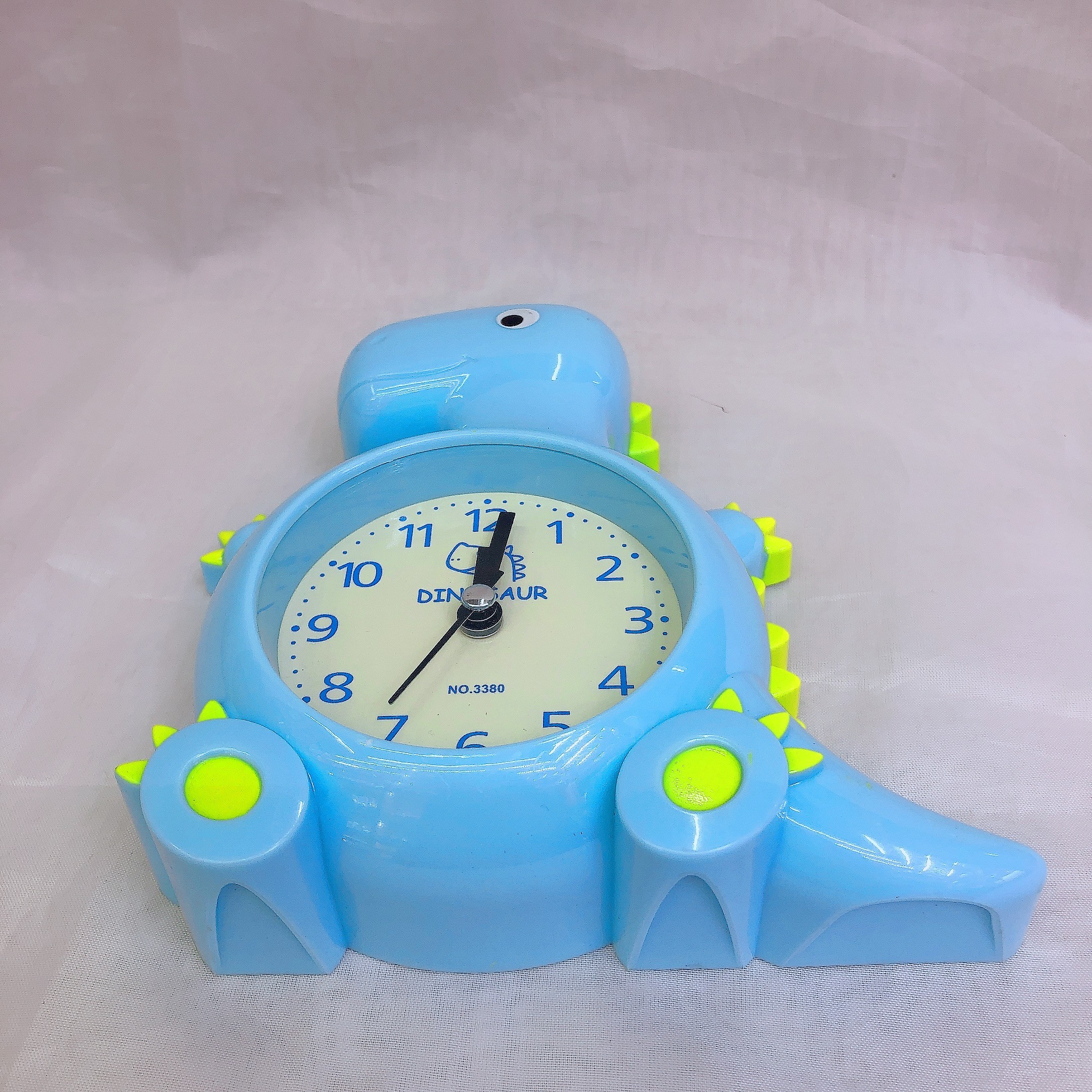 Lindo reloj despertador de dibujos animados creativo niños estudiantes moda regalo estudio reloj de péndulo detail image 8
