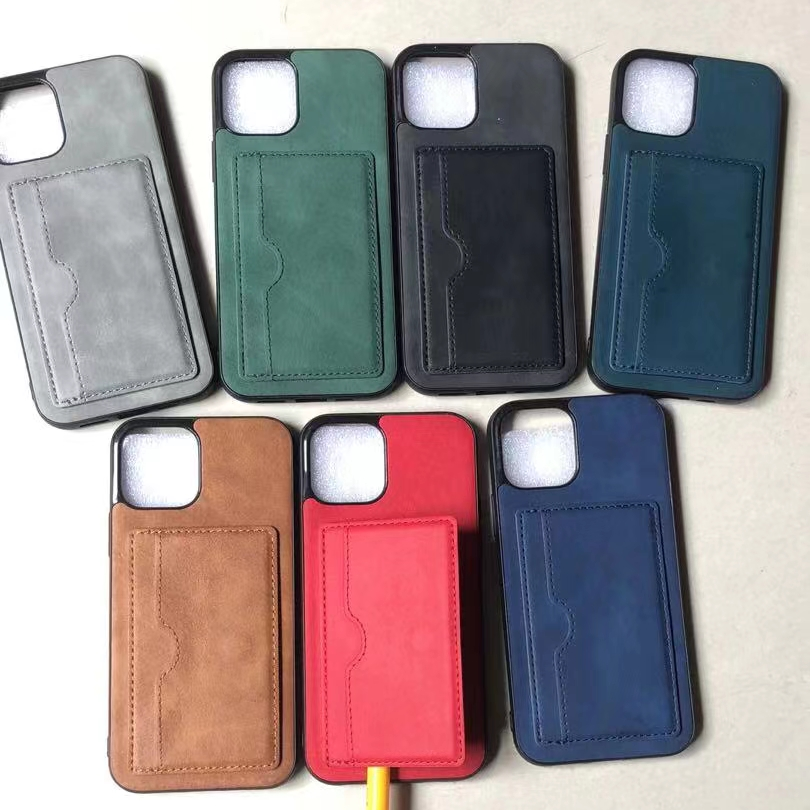 Card holder mobile phone case protective cover