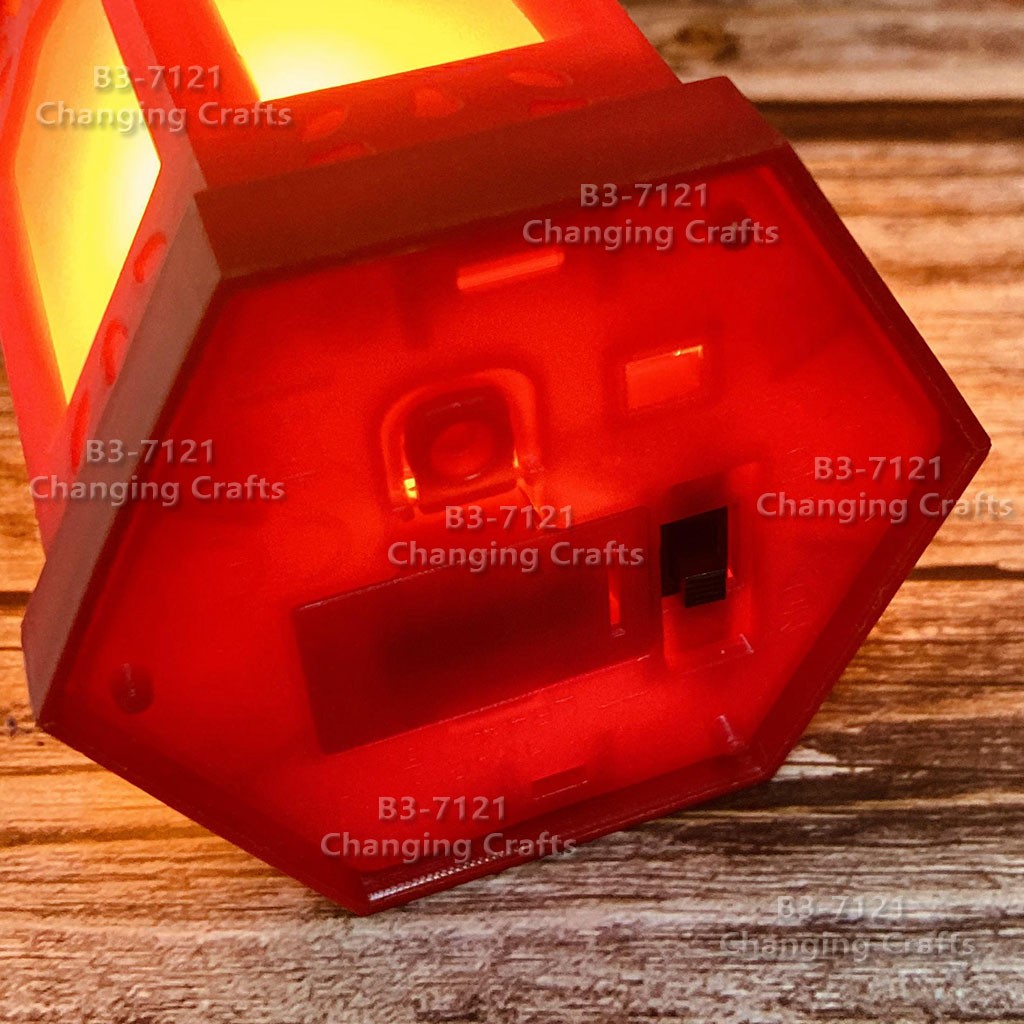LED outdoor lawn garden Christmas and Halloween ramadan plastic candles Ramadan usb wind lamps detail image 2