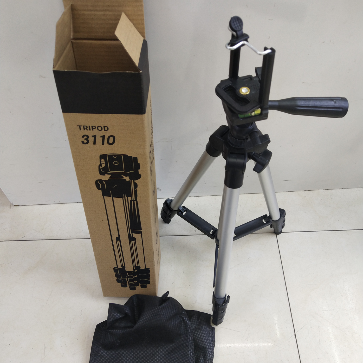 3110 phone stand retractable camera stand tripod