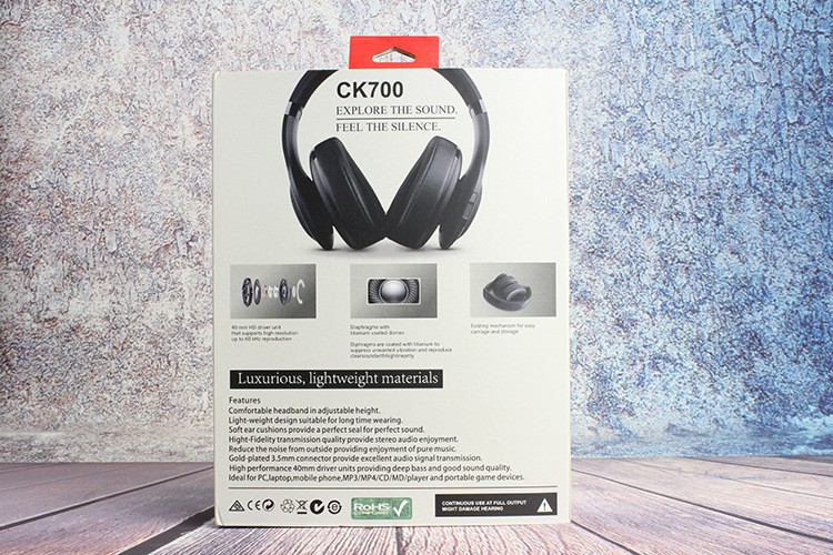 CK700 立体声头戴式蓝牙耳机外贸爆款橡胶工艺插卡收音蓝牙耳机详情图8